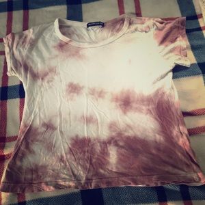 Tie dye brandy Melville tee shirt